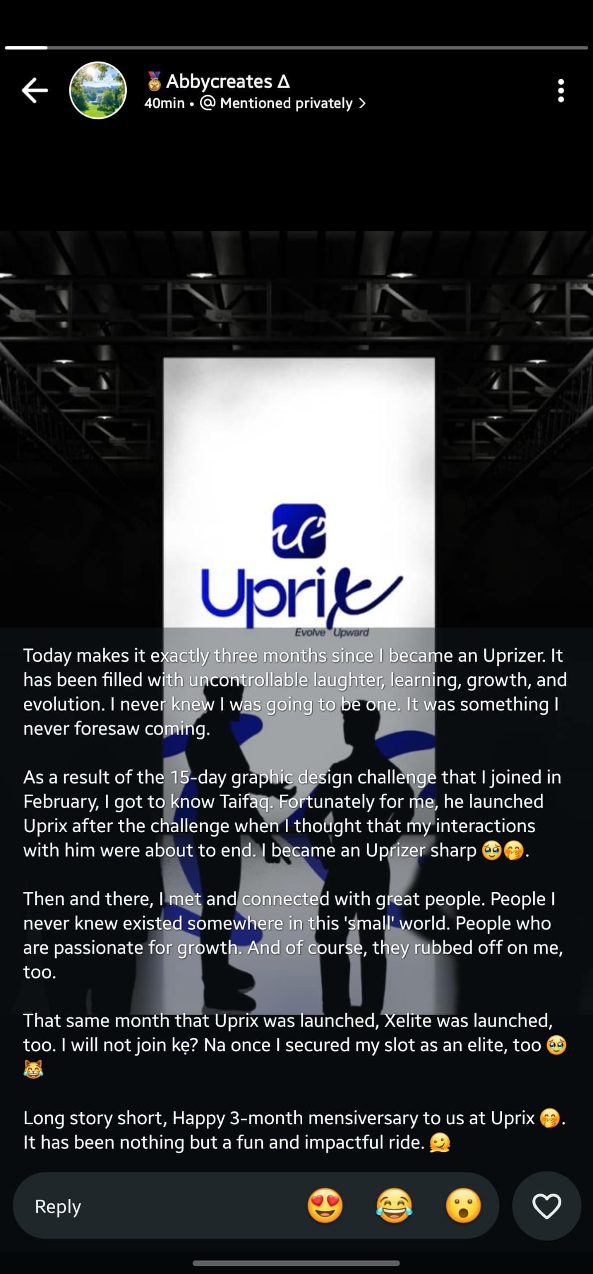 Uprix Testimonial 4